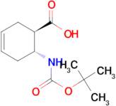 Boc-trans-1,2-aminocyclohex-4-ene carboxylic acid