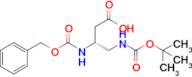(R)-4-(Boc-amino)-3-(Z-amino)butyric acid