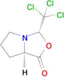 (3S)-Trichloromethyl-cis-tetrahydropyrrolo[1,2-c]oxazol-1-one