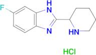 5-Fluoro-2-piperidin-2-yl-1H-benzoimidazole hydrochloride