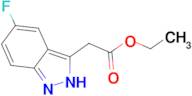 (5-Fluoro-1H-indazol-3-yl)acetic acid ethyl ester