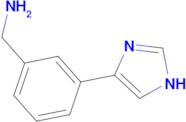 3-(1H-Imidazol-4-yl)benzylamine