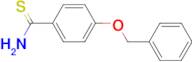 4-Benzyloxy-thiobenzamide