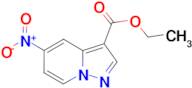 5-Nitro-pyrazolo[1,5-a]pyridine-3-carboxylic acid ethyl ester
