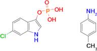 6-Chloro-3-indolyl phosphate p-toluidine salt