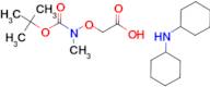 Boc-methylaminooxyacetic acid DCHA