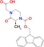 (3S)-4-Fmoc-1-carboxymethyl-3-methyl-piperazin-2-one