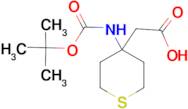 (4-Boc-amino-tetrahydrothiopyran-4-yl)acetic acid