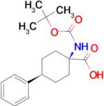 Boc-cis-1-amino-4-phenyl-cyclohexane carboxylic acid