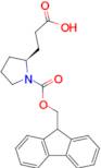 (S)-3-(1-Fmoc-pyrrolidin-2-yl)propionic acid