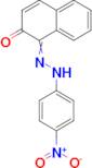1-[2-(4-nitrophenyl)hydrazin-1-ylidene]-1,2-dihydronaphthalen-2-one