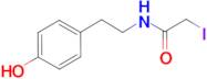 b-(4-Hydroxyphenyl)ethyl iodoacetamide