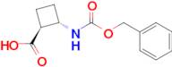 Trans-2-Benzyloxycarbonylaminocyclobutanecarboxylic Acid