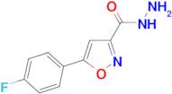 5-(4-Fluorophenyl)-3-isoxazolecarboxylic acid hydrazide