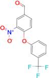 3-Nitro-4-[3-(trifluoromethyl)phenoxy]benzaldehyde