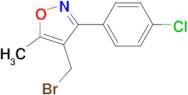 4-(Bromomethyl)-3-(4-chlorophenyl)-5-methylisoxazole