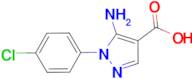 5-Amino-1-(4-chlorophenyl)-1H-pyrazole-4-carboxylic acid