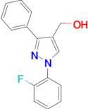 (1-(2-Fluorophenyl)-3-phenyl-1H-pyrazol-4-yl)methanol