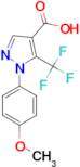 1-(4-Methoxyphenyl)-5-(trifluoromethyl)-1H-pyrazole-4-carboxylic acid