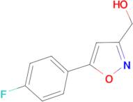 5-(4-Fluorophenyl)isoxazole-3-methanol