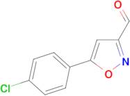 5-(4-Chlorophenyl)isoxazole-3-carboxaldehyde