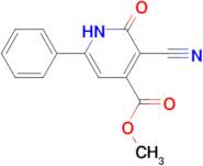 Methyl 3-cyano-2-hydroxy-6-phenylpyridine-4-carboxylate
