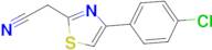 4-(4-Chlorophenyl)-1,3-thiazole-2-acetonitrile