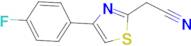 2-(4-(4-Fluorophenyl)thiazol-2-yl)acetonitrile