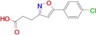 5-(4-Chlorophenyl)isoxazole-3-propionic acid