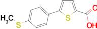 5-[4-(Methylthio)phenyl]thiophene-2-carboxylic acid