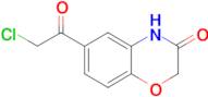6-(2-Chloroacetyl)-2H-1,4-benzoxazin-3(4H)-one