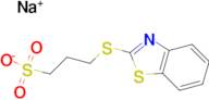 Sodium 3-(benzothiazol-2-ylthio)-1-propanesulfonate