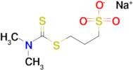 Sodium 3-[[(dimethylamino)thioxomethyl]thio]propanesulphonate