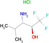 (2S,3S)-3-Amino-1,1,1-trifluoro-4-methyl-pentan-2-ol hydrochloride