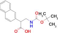 (R,S)-Boc-3-amino-2-(naphthalen-2-yl)-propionic acid