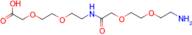 2-[2-[2-[[2-[2-(2-aminoethoxy)ethoxy]acetyl]amino]ethoxy]ethoxy]acetic acid