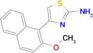 4-(2-methoxy-1-naphthyl)-1,3-thiazol-2-amine