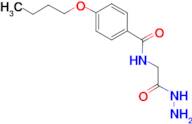 4-Butoxy-N-hydrazinocarbonylmethyl-benzamide