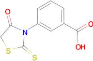 3-(4-oxo-2-thioxothiazolidin-3-yl)benzoic acid