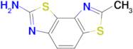 7-Methyl-benzo[1,2-d;3,4-d']bisthiazol-2-ylamine