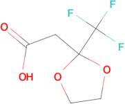 (2-Trifluoromethyl-[1,3]dioxolan-2-yl)-acetic acid