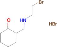 2-{[(2-Bromoethyl)amino]methyl}cyclohexanone hydrobromide