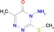 4-amino-6-methyl-3-(methylthio)-1,2,4-triazin-5(4H)-one