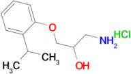 1-Amino-3-(2-isopropylphenoxy)propan-2-ol hydrochloride