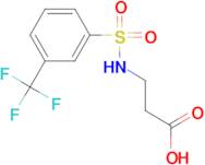 3-((3-(trifluoromethyl)phenyl)sulfonamido)propanoic acid