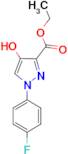 1-(4-Fluoro-phenyl)-4-hydroxy-1H-pyrazole-3-carboxylic acid ethyl ester