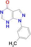 1-(3-Methylphenyl)-1H-pyrazolo[3,4-d]pyrimidin-4-ol