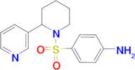 {4-[(2-Pyridin-3-ylpiperidin-1-yl)sulfonyl]phenyl}amine
