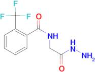 N-Hydrazinocarbonylmethyl-2-trifluoromethyl-benzamide