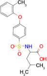 ((4-(o-tolyloxy)phenyl)sulfonyl)leucine